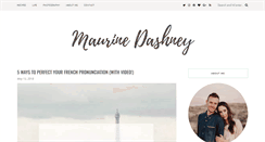 Desktop Screenshot of maurinedashney.com